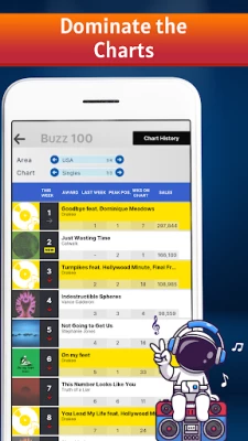Music Wars Rockstar Rapper Sim (ВЗЛОМ, Много денег) screenshot №2