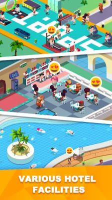 Sim Hotel Tycoon: Tycoon Games screenshot №6